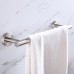 Bathroom Kitchen Towel Holder 13.8"  Angle Simple SUS304 Stainless Steel Hand Face Towel Bar Washcloth Wet Towel Holder Hanger Towel Rack Towel Ring for Wall or Cabinet  Brushed Nickel - B07BQ93XJN